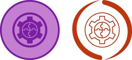 Solution Icon Design vector