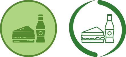 Junk Food Icon Design vector