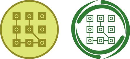 Pattern Icon Design vector