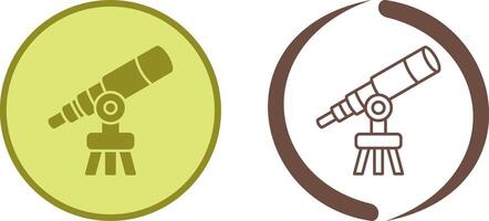 Telescope Icon Design vector