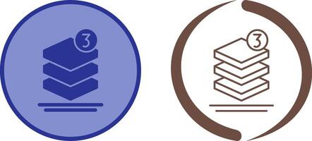 Layers Icon Design vector
