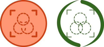 Intersection Icon Design vector