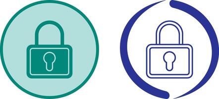 Lock Icon Design vector
