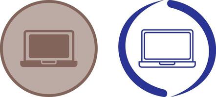 Laptop Icon Design vector