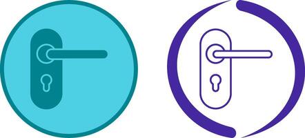 Door Lock Icon Design vector