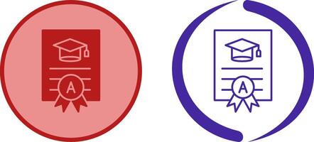 Report Card Icon Design vector