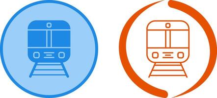 Train Icon Design vector