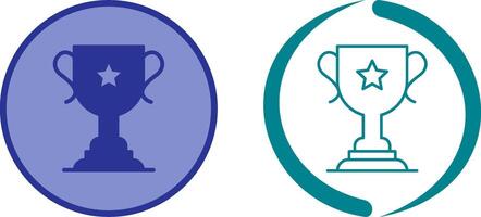 Trophy Icon Design vector