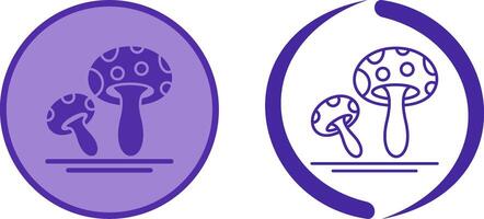 Mushroom Icon Design vector