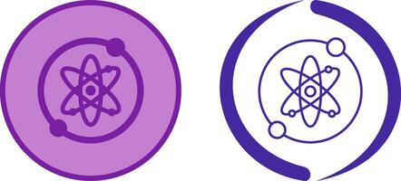 Proton Icon Design vector