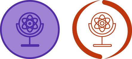 Gyroscope Icon Design vector
