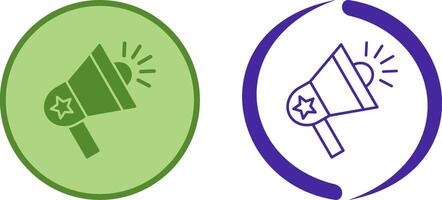 Loudspeaker Icon Design vector