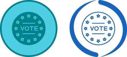 Vote Icon Design vector