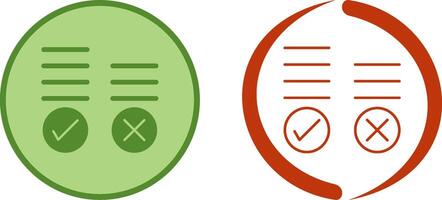 Voting Result Icon Design vector