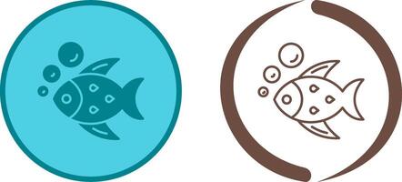 Fish Icon Design vector