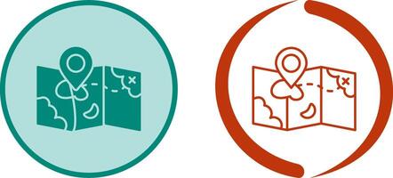 Map Icon Design vector