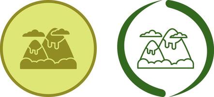 Mountain Icon Design vector