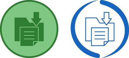 File Storage Icon Design vector
