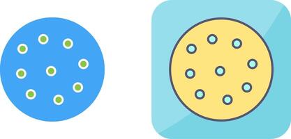 Cookie Icon Design vector