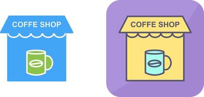 Coffee Shop Icon Design vector