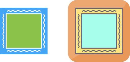 Unique Frame Icon Design vector