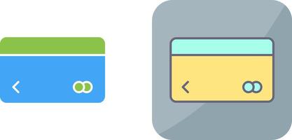 Unique Credit Card Icon Design vector