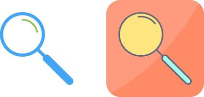 Unique Search Icon Design vector