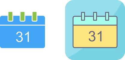 Unique Calendar Icon Design vector