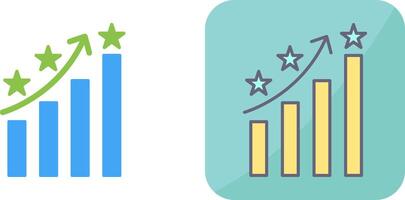 Unique Reputation Management Icon Design vector