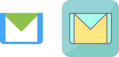 Unique Email Icon Design vector