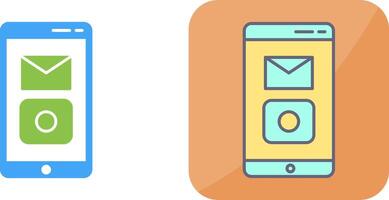 Unique Mobile Applications Icon Design vector