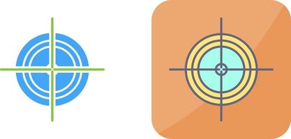 Unique Target Icon Design vector