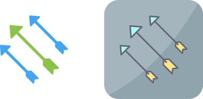 Unique Arrows Icon Design vector