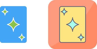 Unique Card Icon Design vector