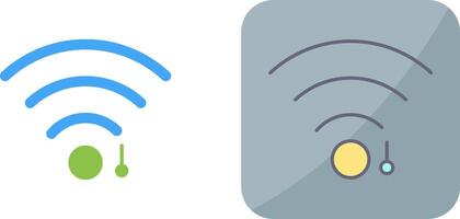 único Wifi firmar icono diseño vector