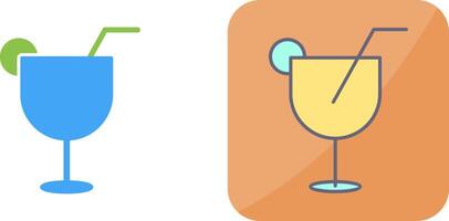 Unique Drinks Icon Design vector