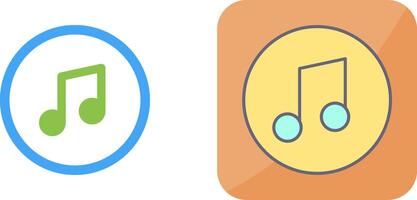 Music Player Icon Design vector