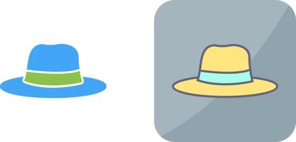 De las mujeres sombrero icono diseño vector