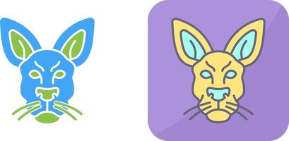 Kangaroo Icon Design vector