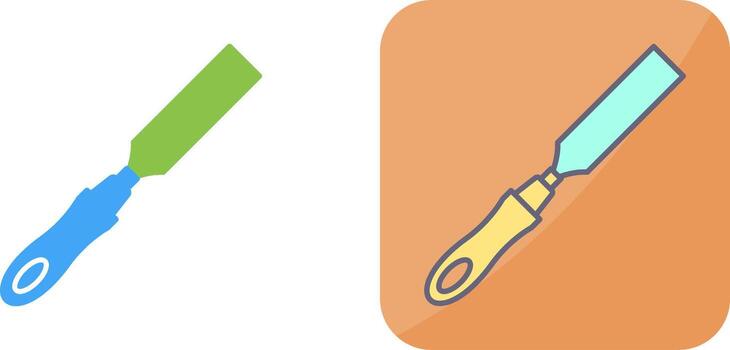Chisel Icon Design vector