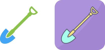 Shovel Icon Design vector