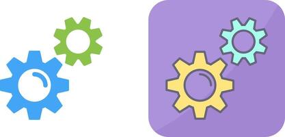 Gears Icon Design vector