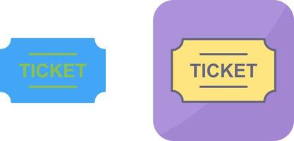 Tickets Icon Design vector