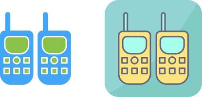 Walkie Talkie Icon Design vector