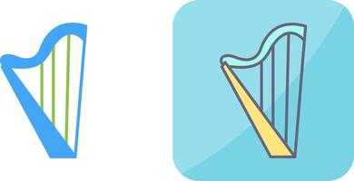 Harp Icon Design vector