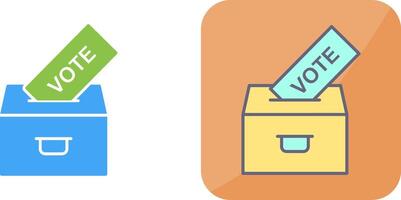 Casting Vote Icon Design vector