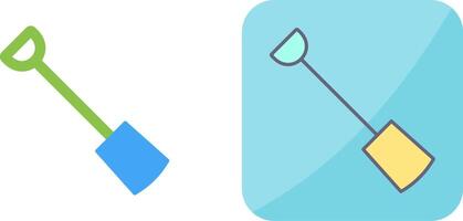 Hand Shovel Icon Design vector