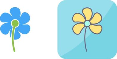 pequeño flores icono diseño vector