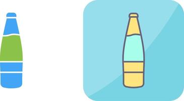 cerveza botella icono diseño vector