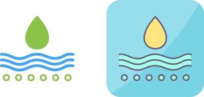 Moisture Icon Design vector